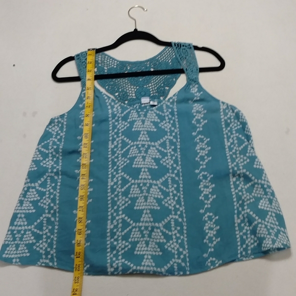 Melrose and Market Casual Tank with Crochet Back - Picture 7 of 7